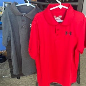 Boys UA Golf Shirts 2/$25